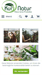 Mobile Screenshot of kurnatur.de